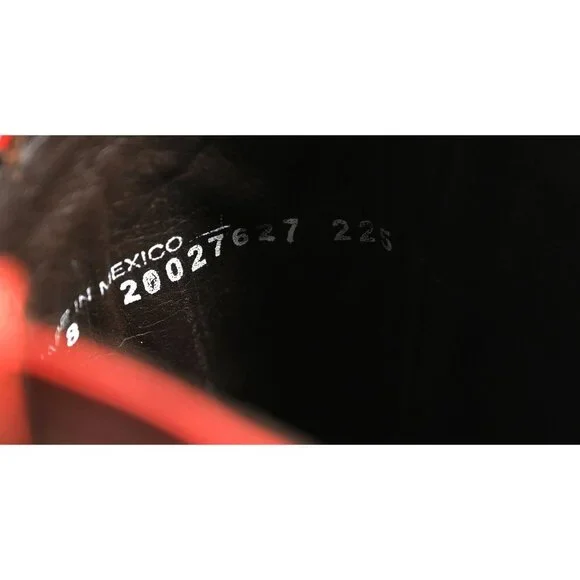 LANE Lexington Western Boots Snip Toe in Ruby Red - Picture 13 of 13